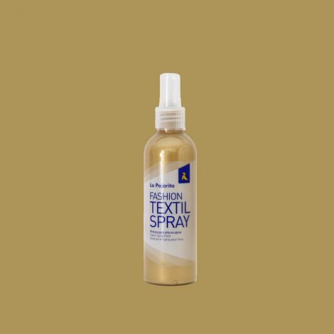 Farba do tkanin spray La Pajarita 100ml, Złote słońce